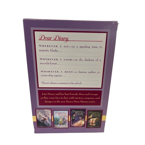 Nancy Drew Diaries Boxed Set Books 1-4 By Carolyn Keene - Picture 4 of 4